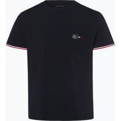 Tommy Hilfiger - T-shirt męski, niebieski. Niebieskie t-shirty męskie TOMMY HILFIGER, xl, bez wzorów, z włókna, bez kołnierzyka. Za 269,95 zł.