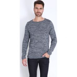 T-shirty męskie: Koszulka w kolorze granatowo-szarym