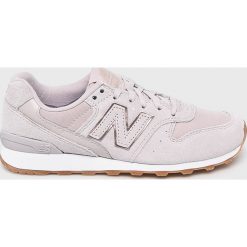New Balance - Buty WR996NEA. Fioletowe buty sportowe damskie New Balance, bez wzorów, ze skóry, sportowe. W wyprzedaży za 329,90 zł.