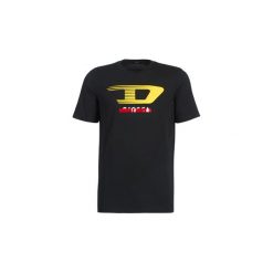 T-shirty z krótkim rękawem Diesel T JUST Y4. Czarne t-shirty męskie Diesel, s, bez wzorów, bez kołnierzyka, krótkie. Za 159,20 zł.