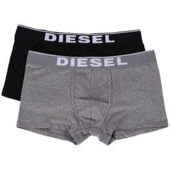 Diesel Zestaw Bokserek Męskich Damien 2 Szt. S Wielokolorowe. Szare bokserki męskie marki Diesel, z gumy. Za 149,00 zł.