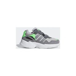 Buty Dziecko adidas Buty Yung-96. Szare trampki dziewczęce marki Adidas, bez wzorów, bez zapięcia. Za 279,00 zł.