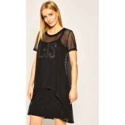 Sukienka codzienna Liu Jo Sport TA0175 J5003. Czarne sukienki damskie Liu Jo Sport, na co dzień, s, bez wzorów, z poliesteru, sportowe, bez kołnierzyka, bez rękawów, proste. Za 499,00 zł.