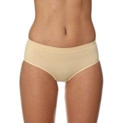 Figi: Brubeck Figi damskie Hipster Classic Comfort Cotton beżowe r. XL (HI00090A)