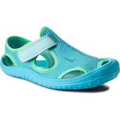 Sandały NIKE - Sunray Protect (Ps) 903633 400 Still Blue/Chlorine Blue. Niebieskie sandały chłopięce marki Nike, z materiału. Za 119,00 zł.