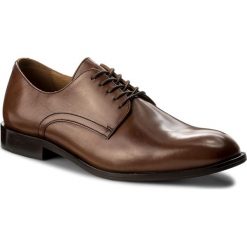 Półbuty GEOX - U Saymore C U825LC 00043 C6001 Cognac. Pomarańczowe buty wizytowe męskie Geox, bez wzorów, ze skóry, eleganckie, bez zapięcia. W wyprzedaży za 629,00 zł.