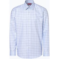 HUGO - Koszula męska – Venzo, niebieski. Niebieskie koszule męskie HUGO, m, w kratkę, bez kołnierzyka, bez rękawów. Za 379,95 zł.
