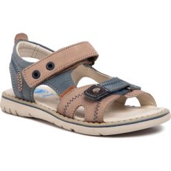 Sandały LASOCKI KIDS - CI12-2705-04 Blue. Brązowe sandały chłopięce ze skóry. Za 99,99 zł.