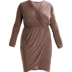 Sukienki: Missguided Plus Sukienka etui mocha