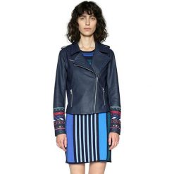 Desigual Kurtka damska Chaq Annick 18SWEW48 5000 (rozmiar 42). Kurtki damskie Desigual, z haftami, bez kaptura. W wyprzedaży za 347,00 zł.