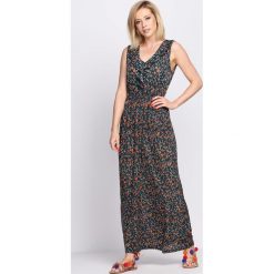 Sukienki: Ciemnozielona Sukienka Retro Romantic