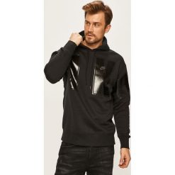Nike Sportswear - Bluza. Czarne bluzy męskie Nike Sportswear, s, z nadrukiem, z elastanu, z kapturem, bez rękawów, z kapturem. Za 329,90 zł.