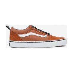 Vans Ward Tenisówki Brązowy Pomarańczowy. Pomarańczowe trampki męskie Vans, bez wzorów, ze skóry, bez zapięcia. Za 342,95 zł.