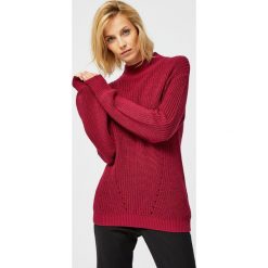 Sweter z półgolfem. Swetry damskie Moodo, s, bez wzorów, bez rękawów, bez kaptura. Za 39,99 zł.