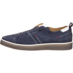 Sneakersy w kolorze granatowym. Niebieskie trampki męskie Otto Kern, bez wzorów, na sznurówki. W wyprzedaży za 292,95 zł.