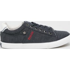 Big Star - Tenisówki. Niebieskie trampki i tenisówki damskie marki BIG STAR, bez wzorów, z gumy, na sznurówki. Za 99,90 zł.