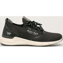 Mustang - Buty. Niebieskie sneakersy męskie Mustang, z okrągłym noskiem, bez zapięcia. Za 299,90 zł.