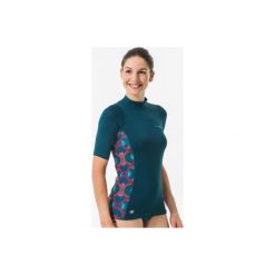 TOP UV surfing krótki rękaw 500 SUPAI ZENITH damski. Topy damskie OLAIAN, s, bez wzorów, z elastanu, z krótkim rękawem. Za 39,99 zł.