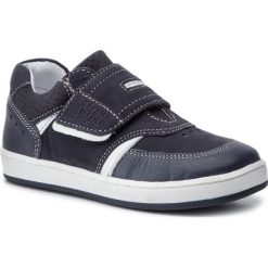 Sneakersy SERGIO BARDI KIDS - BK-01-01-000004 607. Niebieskie trampki chłopięce Sergio Bardi Kids, bez wzorów, ze skóry, na rzepy. W wyprzedaży za 119,00 zł.