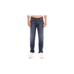 Jeansy slim fit Roy Rogers 529 LINO. Niebieskie jeansy męskie Roy Rogers, m, bez wzorów. Za 804,92 zł.