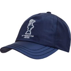 Czapka NORTH SAILS BASEBALL AMERICA'S CUP 2020 by PRADA. Czerwone czapki męskie North Sails, z nadrukiem, z tkaniny. Za 200,00 zł.
