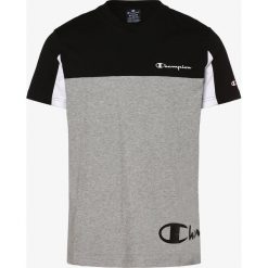 Champion - T-shirt męski, czarny. Czarne t-shirty męskie Champion, s, z nadrukiem, z bawełny, bez kołnierzyka. Za 99,95 zł.