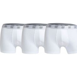 CR7 Cristiano Ronaldo Underwear 3 Pack. Szare bokserki męskie CR7 CRISTIANO RONALDO COLLECTION, bez wzorów, z bawełny. Za 99,00 zł.