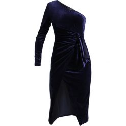 Sukienki hiszpanki: Lavish Alice ONE SHOULDER WRAP MIDI DRESS Sukienka etui navy