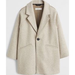 Mango Kids - Płaszcz dziecięcy Pano 122-164 cm. Kurtki dziewczęce z bawełny, klasyczne. W wyprzedaży za 129,90 zł.