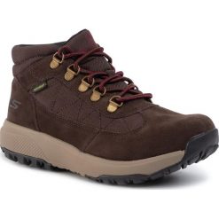 Trekkingi SKECHERS - Outdoors Ultra 15557/CHOC Chocolate. Pomarańczowe trapery damskie Skechers, ze skóry, klasyczne, bez obcasa, bez zapięcia. W wyprzedaży za 249,00 zł.