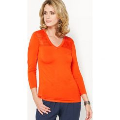 T-shirty damskie: T-shirt z siateczką, elastyczna dzianina