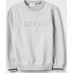 Swetry dziewczęce: BOSS Kidswear PULLI Sweter hell graumeliert