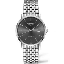 LONGINES LES GRANDES L4.910.4.72.6. Szare zegarki męskie LONGINES, ze stali. Za 6640,00 zł.