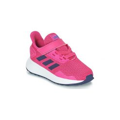 Buty do biegania Dziecko adidas DURAMO 9 I. Różowe buty dziewczęce sportowe Adidas, bez wzorów, bez zapięcia. Za 143,65 zł.