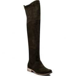 Muszkieterki SERGIO BARDI - Argigento FW127264717JN 915. Zielone kozaki damskie Sergio Bardi, z tworzywa sztucznego, bez obcasa, na obcasie, bez zapięcia. W wyprzedaży za 259,00 zł.