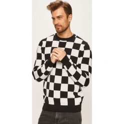 Vans - Sweter. Białe swetry męskie Vans, s, z bawełny, z okrągłym kołnierzem. W wyprzedaży za 219,90 zł.