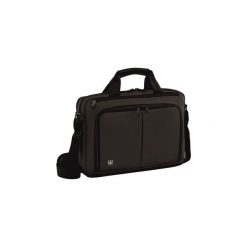 Torba na laptop Wenger Source 14'' nylon pojemność 5 l szara. Szare torby na laptopa Wenger, w paski, z nylonu. Za 225,00 zł.