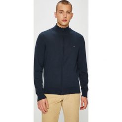 Tommy Hilfiger - Kardigan. Czarne kardigany damskie marki TOMMY HILFIGER, s, z bawełny. Za 499,90 zł.