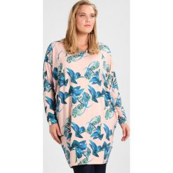 Bluzki asymetryczne: ADIA OVERSIZE PRINT WITH FLOWERS Bluzka z długim rękawem rose smoke