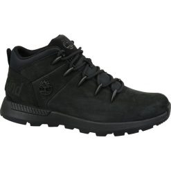 Timberland Euro Sprint Trekker A1YN5 45 Czarne. Czarne buty trekkingowe męskie Timberland, z nubiku, bez zapięcia, do biegania. W wyprzedaży za 549,99 zł.