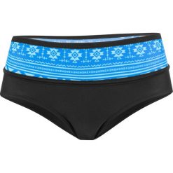Figi bikini bonprix niebieski wzorzysty. Czarne stroje kąpielowe damskie bonprix, bez wzorów. Za 34,99 zł.