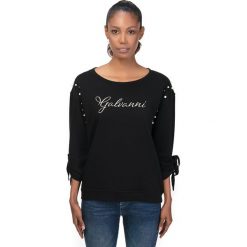 Bluza w kolorze czarnym. Czarne bluzy damskie GALVANNI, xxl, z nadrukiem, z bawełny, bez rękawów, bez kaptura. W wyprzedaży za 164,95 zł.