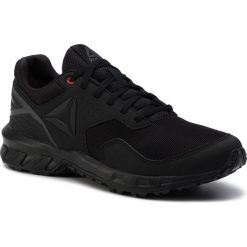 Buty Reebok - Ridgerider Trail 4.0 DV6320 Black/Grey/Red. Czarne buty sportowe męskie Reebok, ze skóry ekologicznej, bez zapięcia, do biegania. Za 229,00 zł.