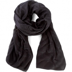 Chusta CALVIN KLEIN - Tina Sp Scarf Giftpack K60K603961 001. Czarne chusty damskie marki Calvin Klein, z materiału. W wyprzedaży za 219,00 zł.