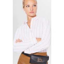 Koszula chain print - Biały. Białe koszule damskie Mohito, bez wzorów, bez kołnierzyka, bez rękawów. Za 69,99 zł.