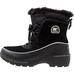 Buty zimowe damskie: Sorel TORINO III Botki sznurowane black/light bisque