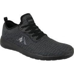 Kappa Gizeh OC 242603-1111 44 Czarne. Czarne buty sportowe męskie Kappa, z tkaniny, bez zapięcia. W wyprzedaży za 119,99 zł.