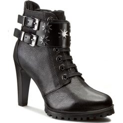 Botki LOVE MOSCHINO - JA2113AJ00JI0000 Nero. Czarne botki damskie skórzane marki Love Moschino. W wyprzedaży za 759,00 zł.