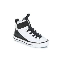 Buty Dziecko Converse CHUCK TAYLOR ALL STAR HIGH STREET LITE HI. Białe trampki dziewczęce marki Converse, bez wzorów, bez zapięcia. Za 191,20 zł.