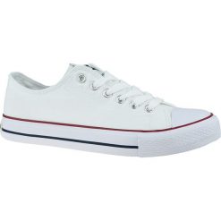 Lee Cooper LCWL-20-31-031 trampki damskie białe 41. Białe trampki i tenisówki damskie Lee Cooper, bez wzorów, z tkaniny, bez zapięcia. W wyprzedaży za 99,99 zł.